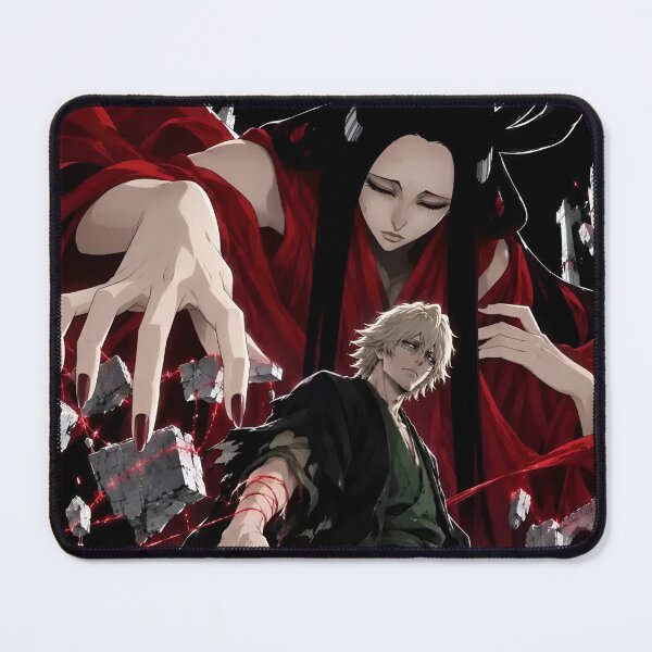 Item preview, Crimson Thread Warrior – Dark Fantasy Swordsman and Demoness Anime Art designed and sold by Dyan4.