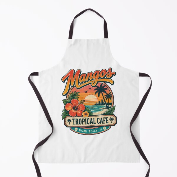 Item preview, Mangos Tropical Cafe Miami Beach Florida Vibrant Beach Vibes Design designed and sold by Pokenus.