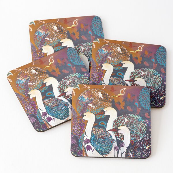 Item preview, 'Swanning' (1), from a large painting on canvas by Mary Alice Green designed and sold by maryalicegreen.