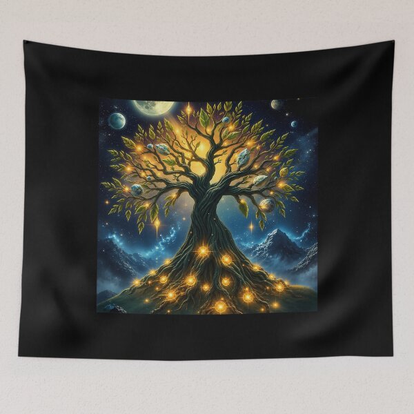Item preview, Moon Goddess Enchanted Garden Artwork designed and sold by EleanorSessions.
