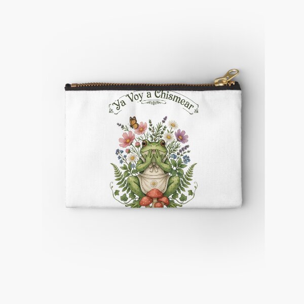 Item preview, Ya Voy a Chismear Funny Cottagecore Frog Spanish Meme designed and sold by Redgiant87x.