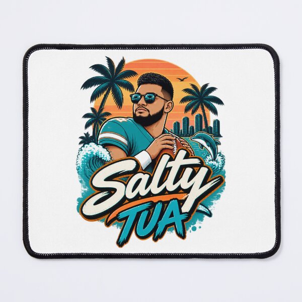 Item preview, Salty Tua Inspired Sports Fan Design with Bold Typography designed and sold by Pokenus.