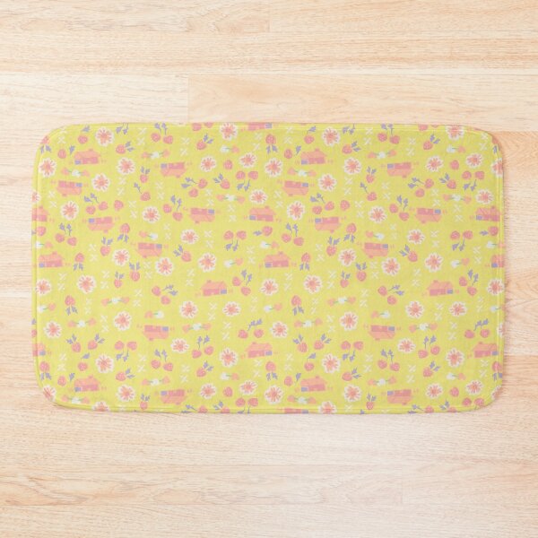 Item preview, 30's Farmhouse Ditsy Floral in Lemon Yellow designed and sold by YesterdayColl.