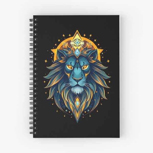 Item preview, Cosmic Royal Lion Emblem Fantasy Design designed and sold by EleanorSessions.