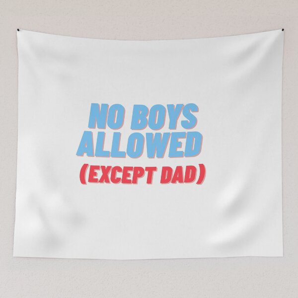 Item preview, no boys allowed designed and sold by Ifcitiesdesign.