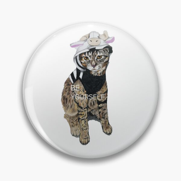 Item preview, BE YOURSELF CAT designed and sold by SnazzyWolfArt.