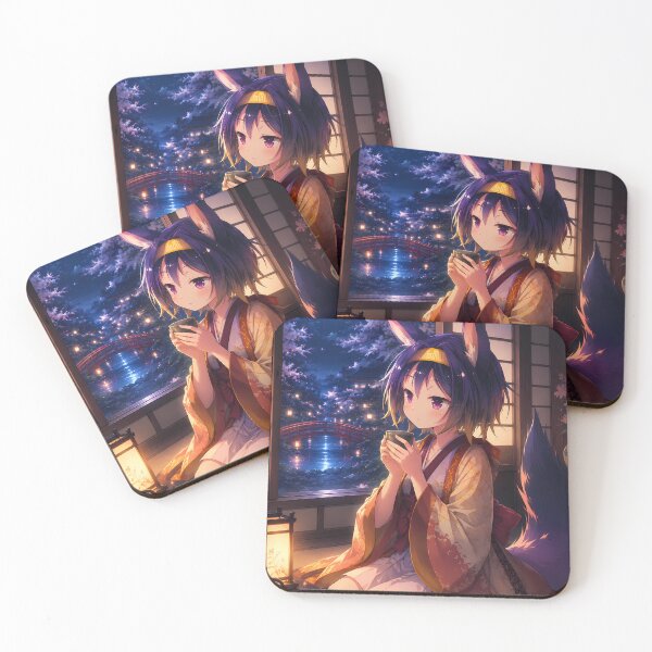 Item preview, Izuna Hatsuse No Game No Life Moonlit Tea designed and sold by mildaclairmo.
