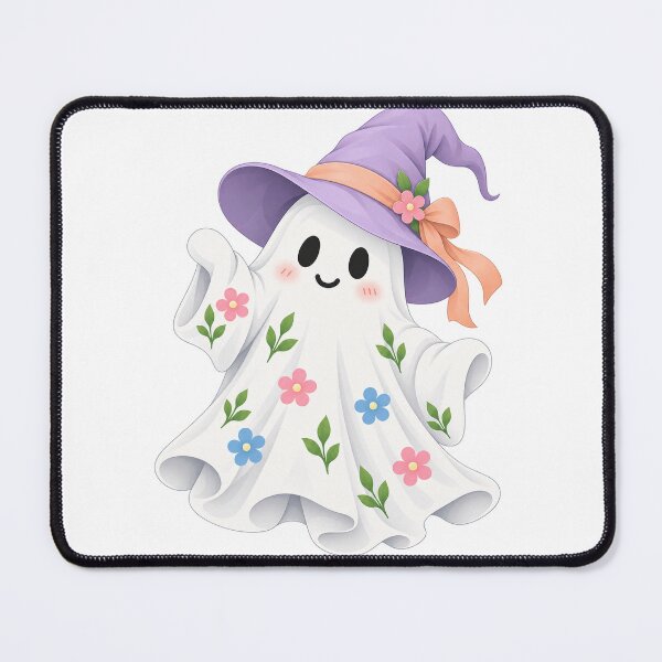 Item preview, Witch Hat Ghost | Pastel Floral Halloween designed and sold by narinzoon.