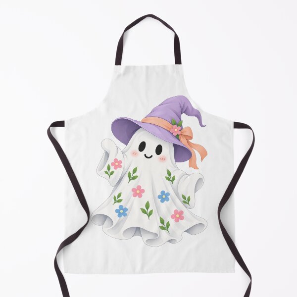 Item preview, Witch Hat Ghost | Pastel Floral Halloween designed and sold by narinzoon.
