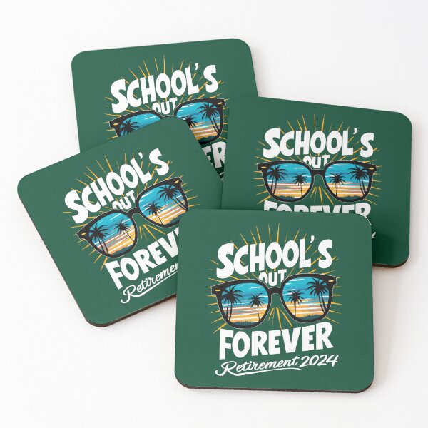 Item preview, School_s Out Forever Retirement 2024 designed and sold by MeksApparell.