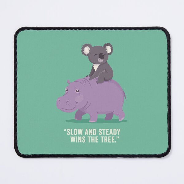 Item preview, Cute Koala Riding Hippo designed and sold by Amir Faysal.