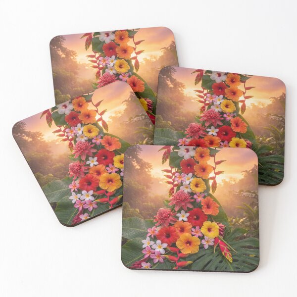 Item preview, Lush Green Tropical Leaves designed and sold by amusefullife.