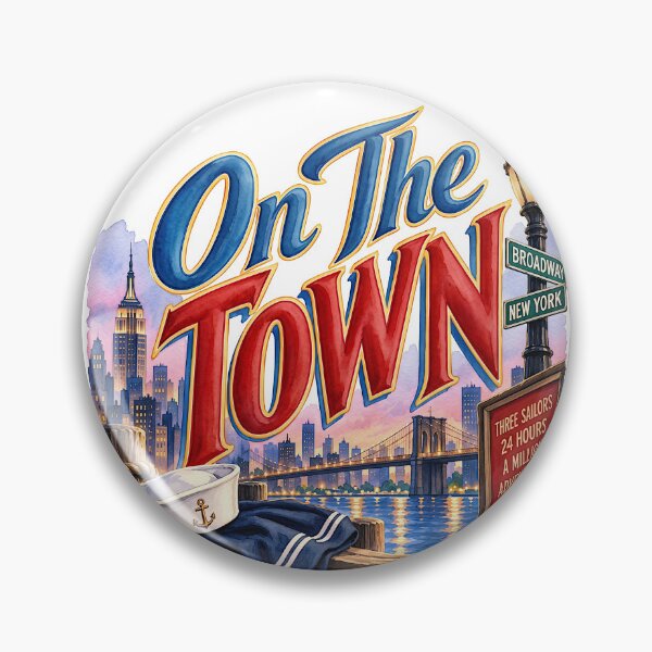 Item preview, On the Town designed and sold by Lyric Vault - Rock on.