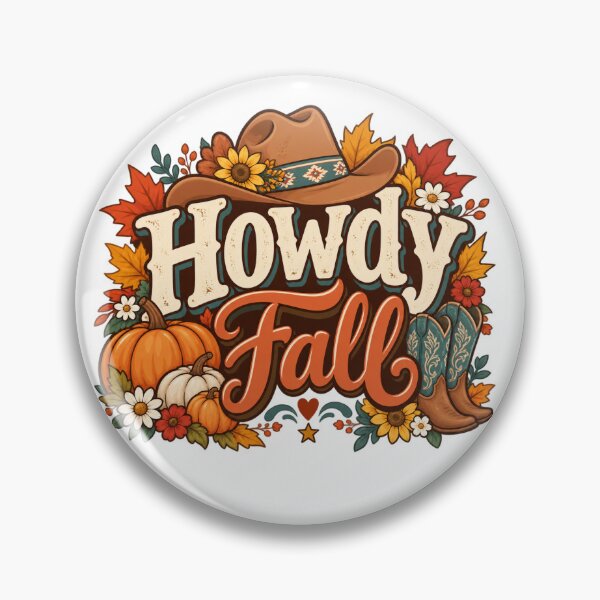 Item preview, Howdy Fall Western Design designed and sold by Myra365Art.
