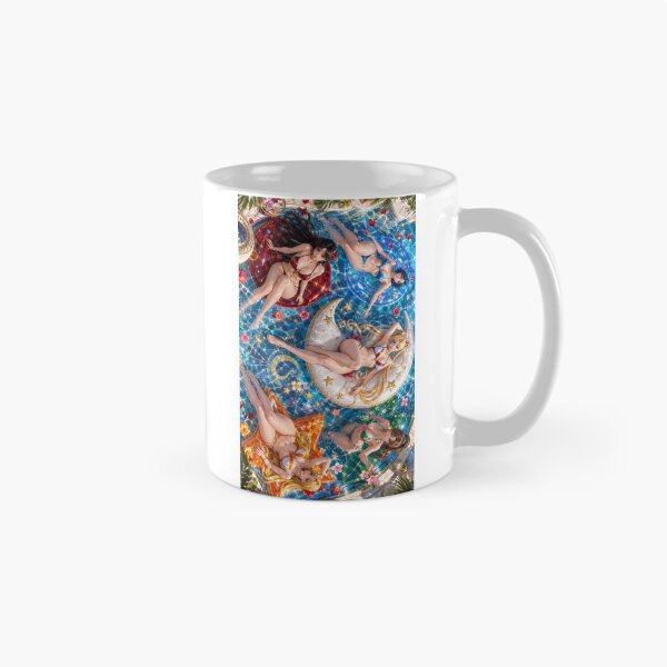 Item preview, Sailor Moon Mars Mercury Venus Jupiter Summer Pool  designed and sold by ShawnMorrisDesigns.