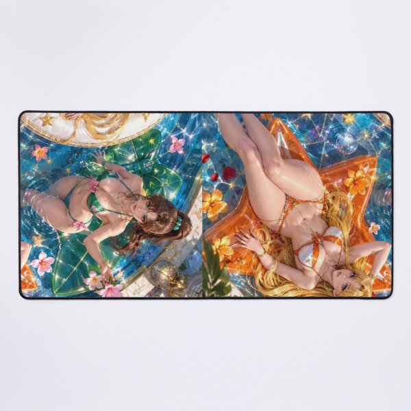 Item preview, Sailor Moon Mars Mercury Venus Jupiter Summer Pool designed and sold by ShawnMorrisDesigns.