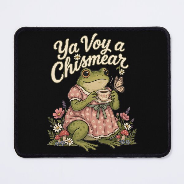 Item preview, Ya Voy a Chismear Spanish Funny Frog Cottagecore Meme designed and sold by Redgiant87x.