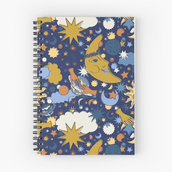 Item preview, Sweet Psychedelic Dreams in Navy + Gold designed and sold by YesterdayColl.