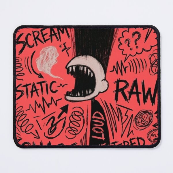 Item preview, Unfiltered Static-Head Scribes Screams (It's Pundemonium) designed and sold by Print Fiction.