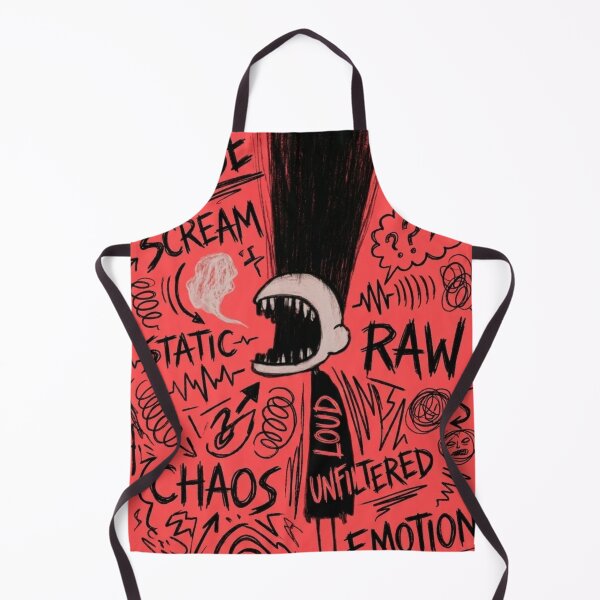 Item preview, Unfiltered Static-Head Scribes Screams (It's Pundemonium) designed and sold by Print Fiction.