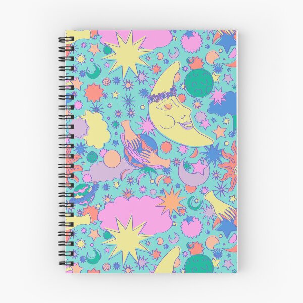 Item preview, Sweet Psychedelic Dreams in Aqua + Pastel designed and sold by YesterdayColl.