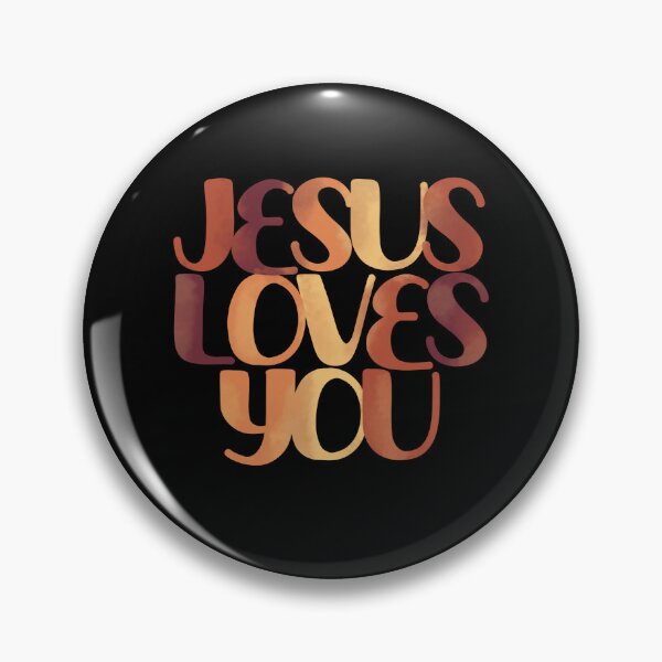 Item preview, Jesus Loves You Retro Christian Design designed and sold by Our Bible Journey.