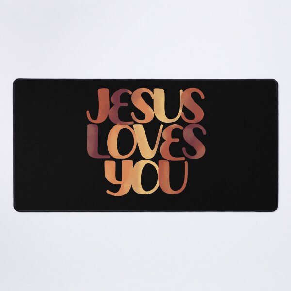 Item preview, Jesus Loves You Retro Christian Design designed and sold by Our Bible Journey.