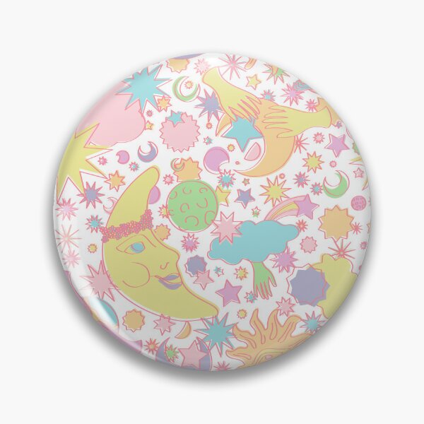 Item preview, Sweet Psychedelic Dreams in White + Pastel designed and sold by YesterdayColl.