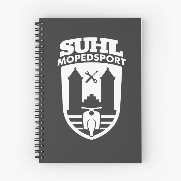 Item preview, Simson Schwalbe Suhl Mopedsport crest logo (white) designed and sold by VEB Ostladen.