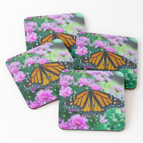 Item preview, Monarch Butterfly & Purple Flowers designed and sold by Creek Nymph Photography.
