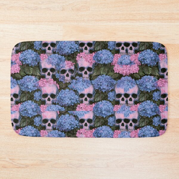 Item preview, Hydrangea and Skull Pattern designed and sold by scicilysimonee.