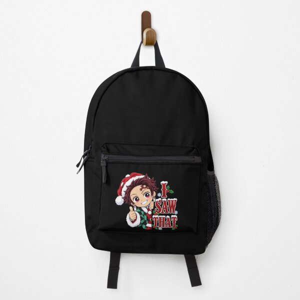 Item preview, Tanjiro Kamado Demon Slayer Christmas Chibi I Saw That designed and sold by mildaclairmo.