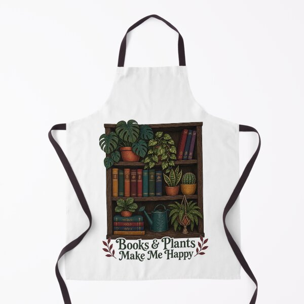 Item preview, Books & Plants Happy Bookshelf designed and sold by MOSIDRIP™.