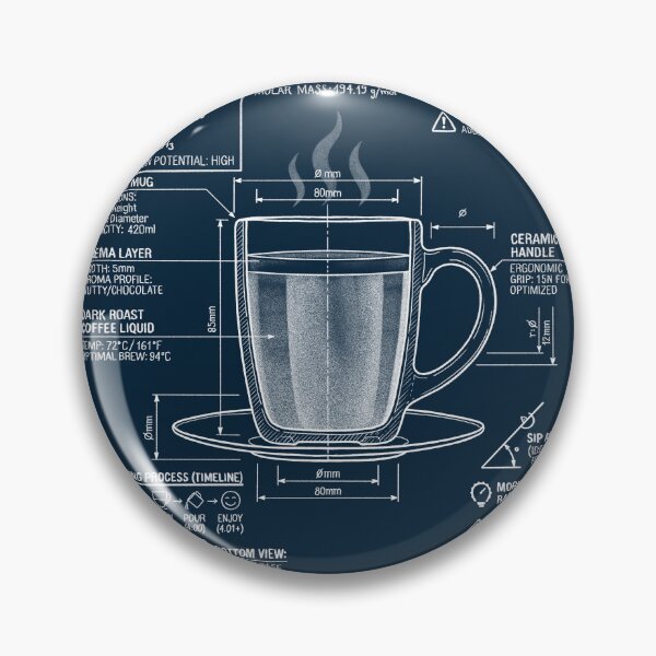 Item preview, Anatomy of the Perfect Brew (White) designed and sold by SoulArtLove.