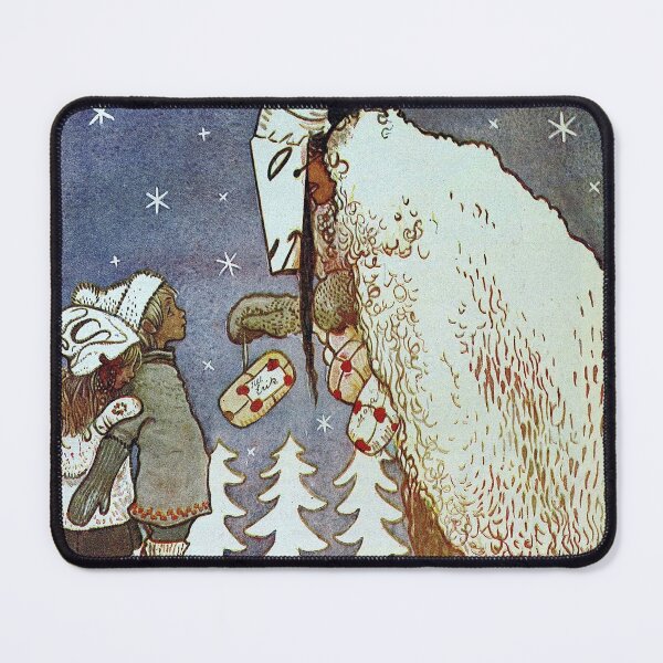 Item preview, Julbocken (Yule Goat) Greetings- John Bauer designed and sold by forgottenbeauty.