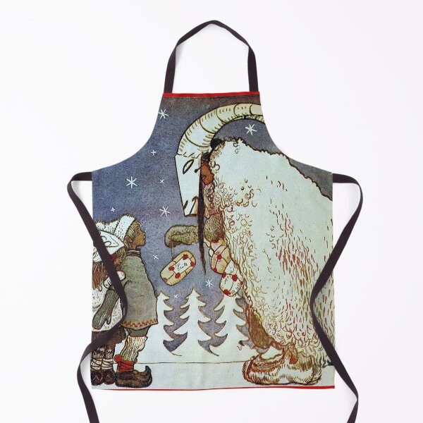 Item preview, Julbocken (Yule Goat) Greetings- John Bauer designed and sold by forgottenbeauty.
