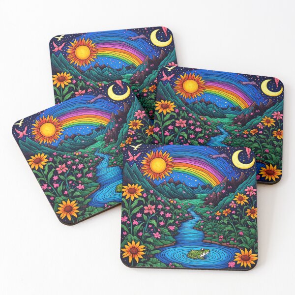 Item preview, 60's Nature Hippy Art designed and sold by TheDarkWardrobe.