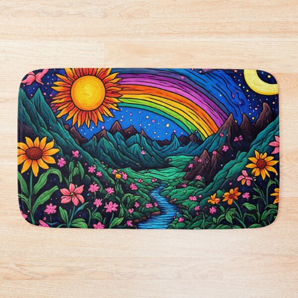 Item preview, 60's Nature Hippy Art designed and sold by TheDarkWardrobe.