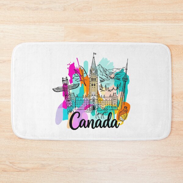 Item preview, Canada Travel Art – Canadian Landmarks designed and sold by EdwinkOne.