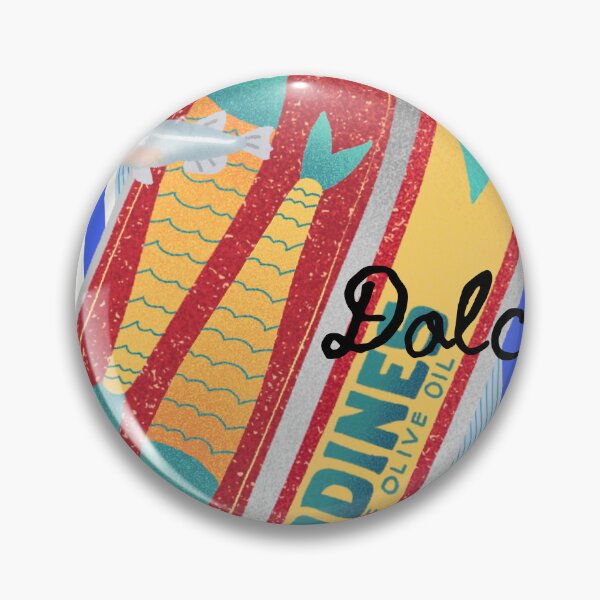 Item preview, La Dolce Vita Sardine Can Vintage Italian Poster Art designed and sold by The Lady Goblin's Goods.