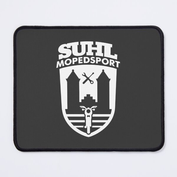 Item preview, Simson S50 S51 Suhl Mopedsport Coat of Arms Logo (white) designed and sold by VEB Ostladen.