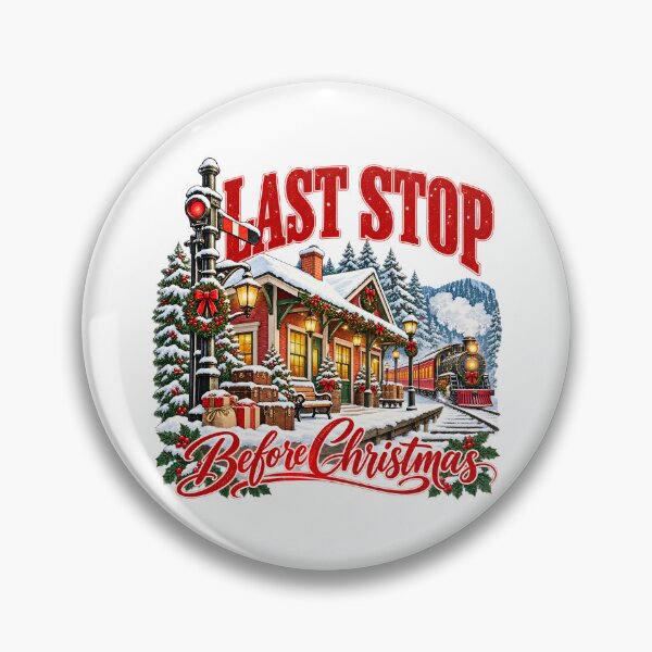 Item preview, Last Stop Before Christmas designed and sold by krustybel.