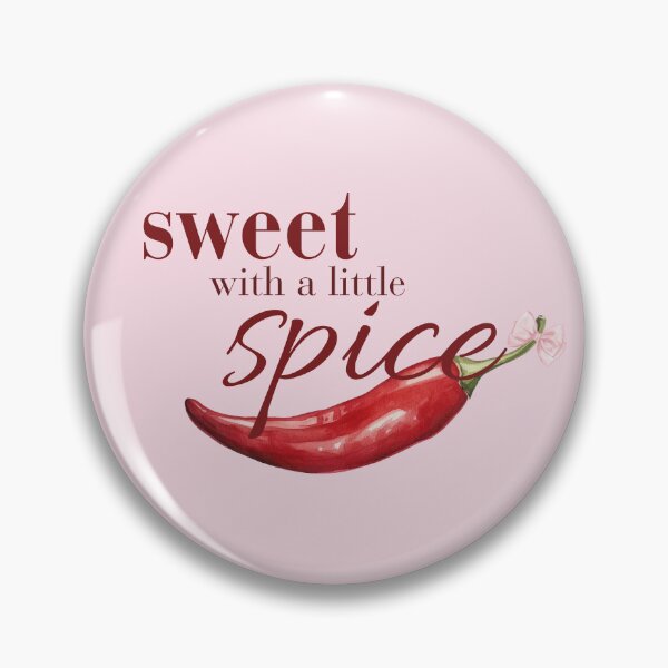 Item preview, Sweet With a Little Spice – Girly Chili Pepper designed and sold by ASALME.