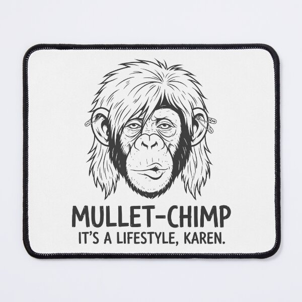 Item preview, Cool Mullet Chimp designed and sold by Amir Faysal.