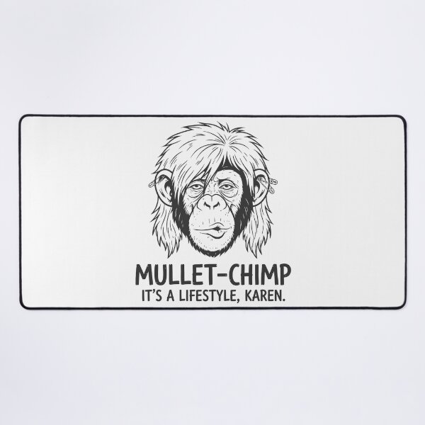 Item preview, Cool Mullet Chimp designed and sold by Amir Faysal.