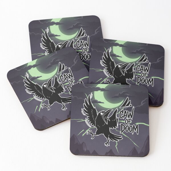 Item preview, Caw of Doom Raven Cartoon designed and sold by Taridesign.
