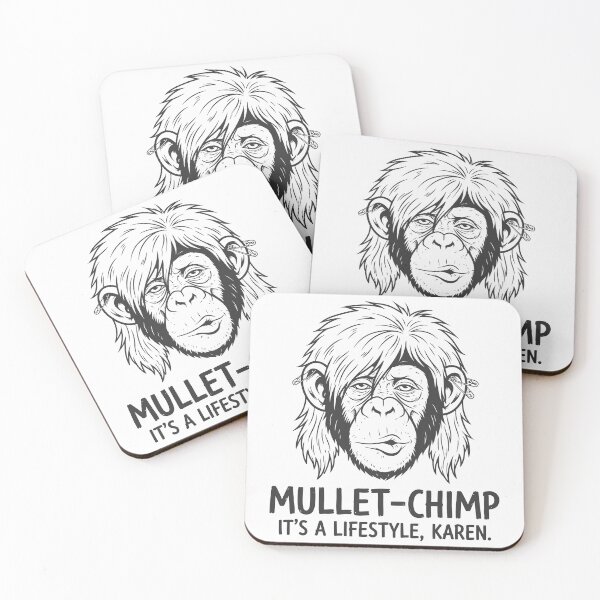 Item preview, Cool Mullet Chimp designed and sold by Amir Faysal.