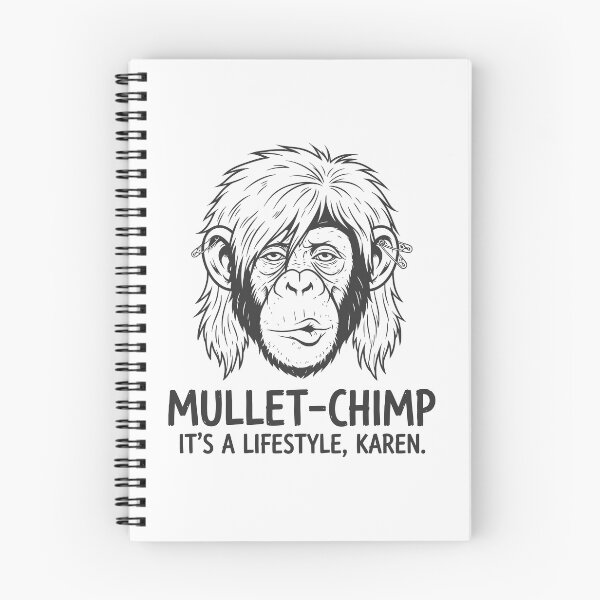 Item preview, Cool Mullet Chimp designed and sold by Amir Faysal.