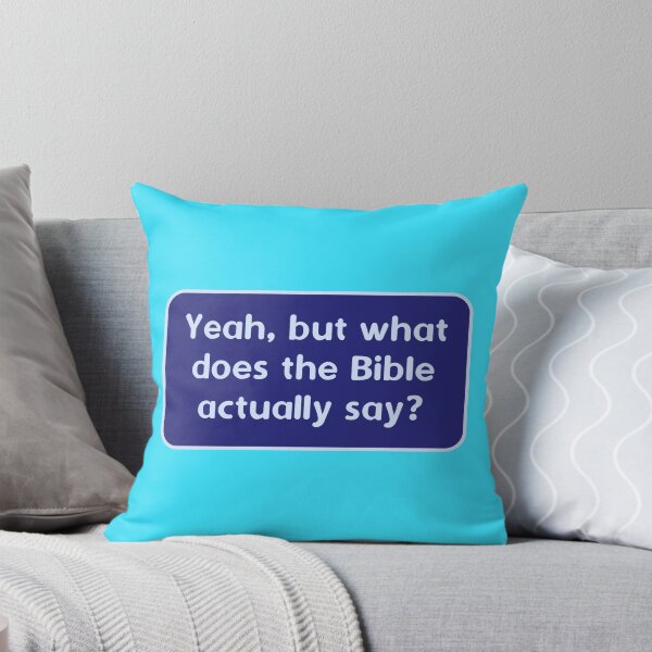 Item preview, Yeah, but What Does the Bible Actually Say? designed and sold by Karate Octopus.