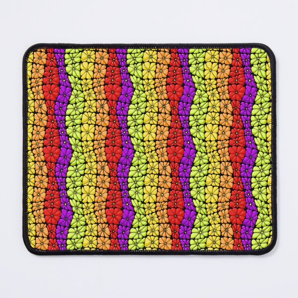 Item preview, Rainbow daisy pattern designed and sold by MistyLakeArt.